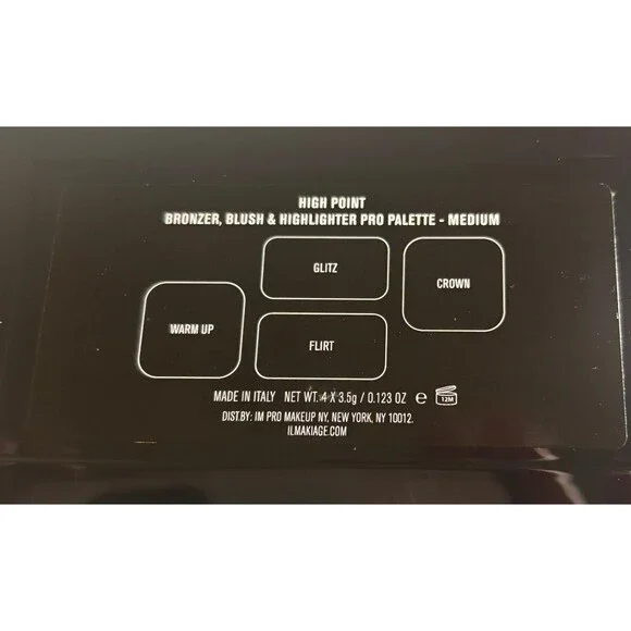 Il makiage bronzer and eye palette